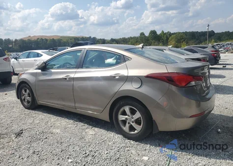 2014 Hyundai Elantra z USA, uszkodzony, nr VIN 5NPDH4AEXEH545581